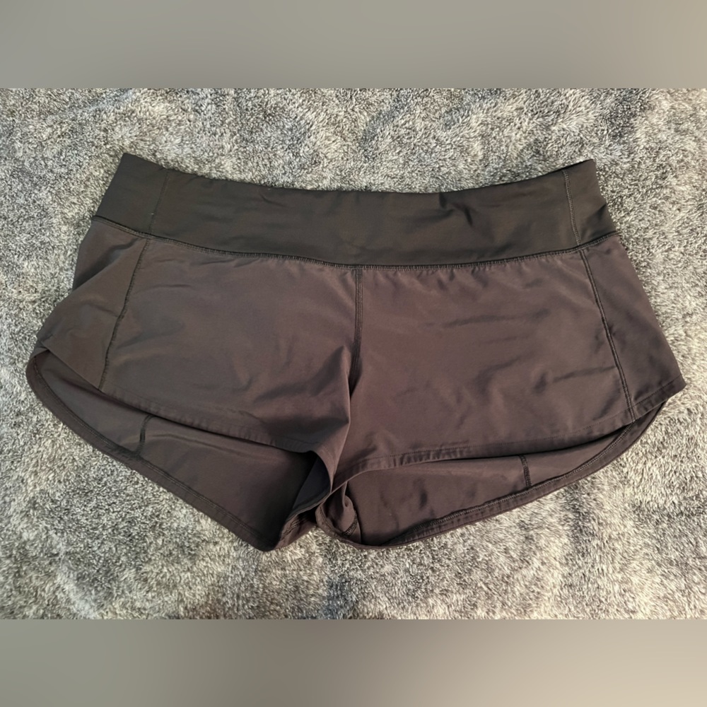 Lululemon speed up low-rise lined shorts- black